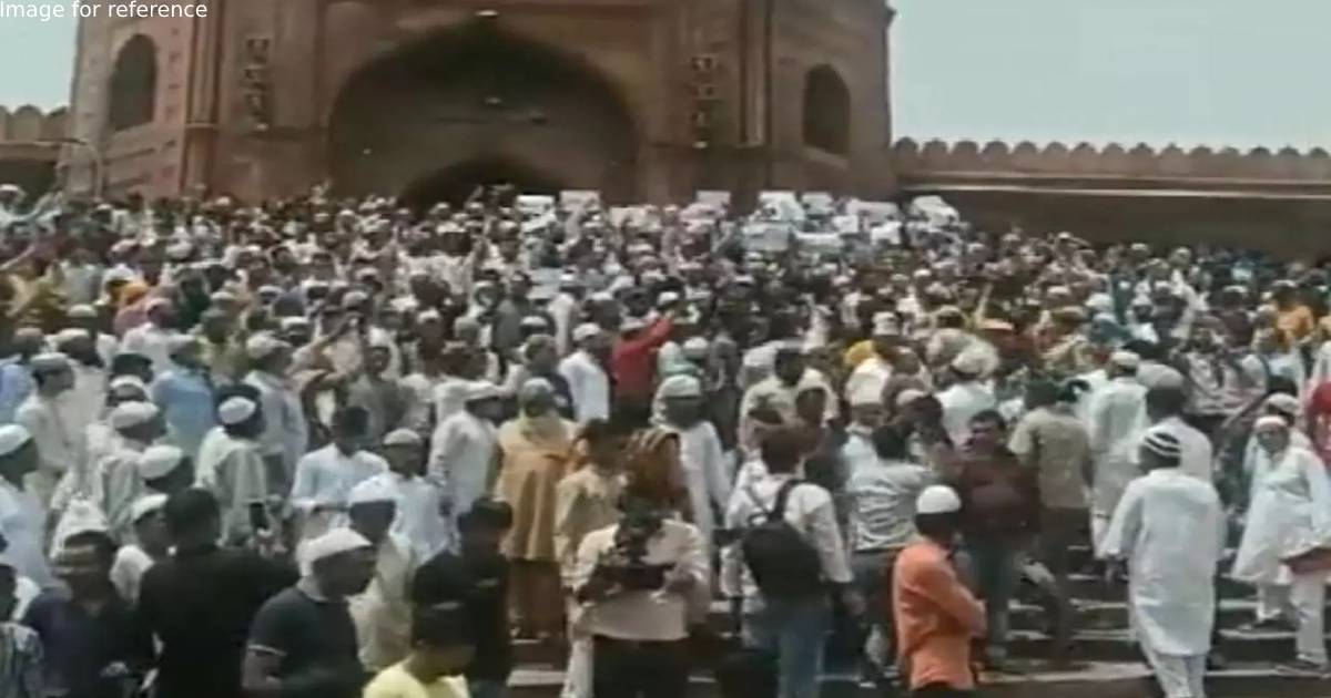 Massive protest at Delhi's Jama Masjid over remarks against Prophet